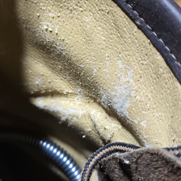 Vintage Laredo Kiltie Leather Womens Size 12EE Brown Lace Up Made In USA Boots - Picture 6 of 9